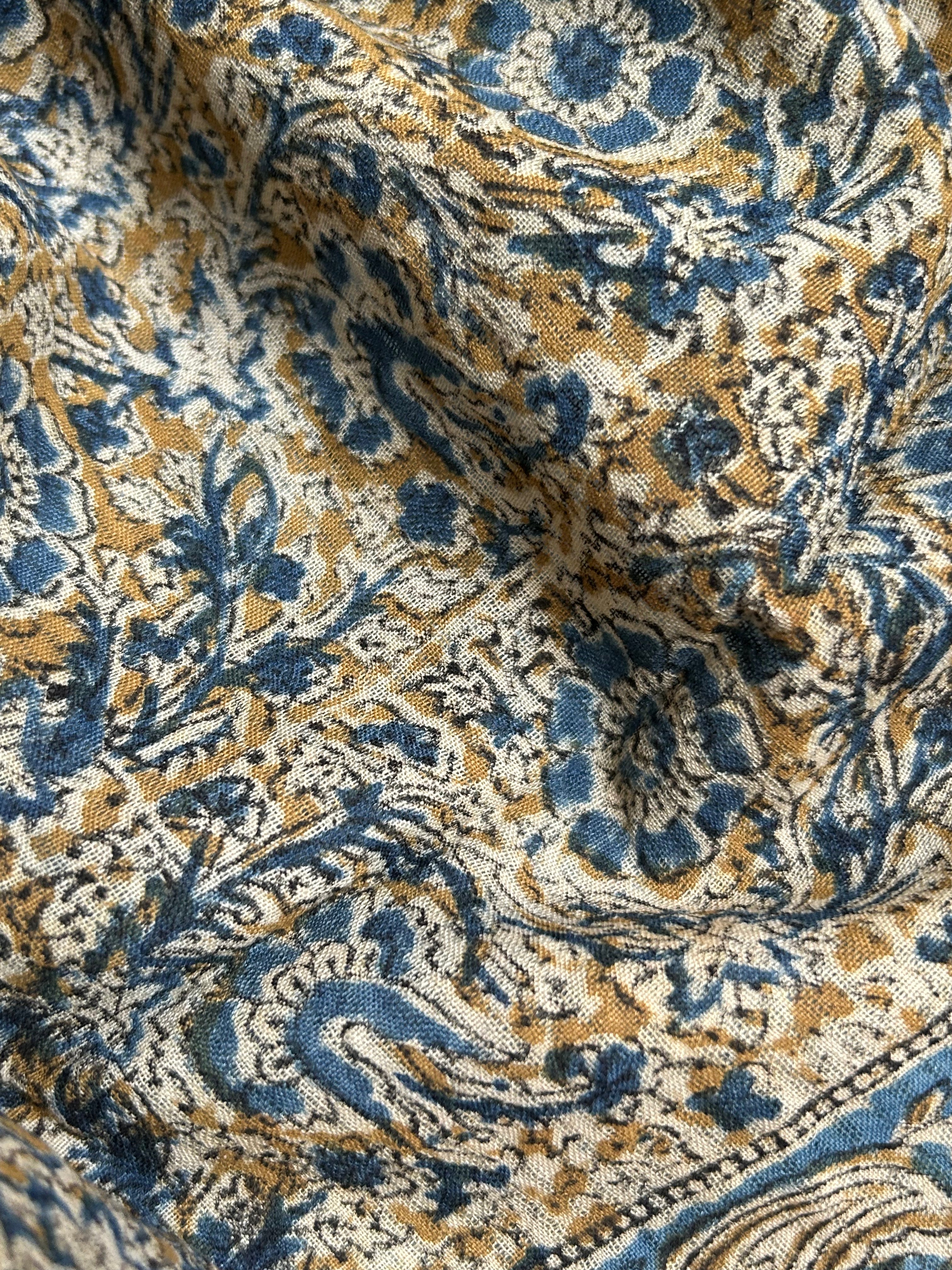 Handwoven Handcrafted Double Ikat Kalamkari Kurta Dupatta Set
