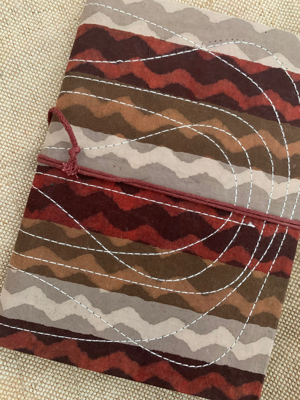 Hand Block Print Fabric Traditional Bahi - A5
